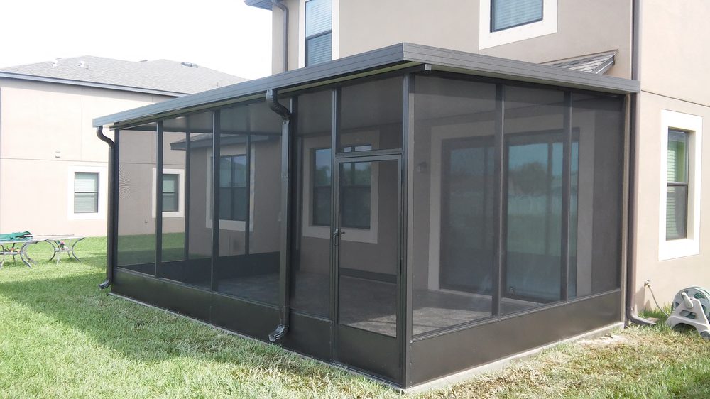 Screen enclosure room built by Lanai Guy